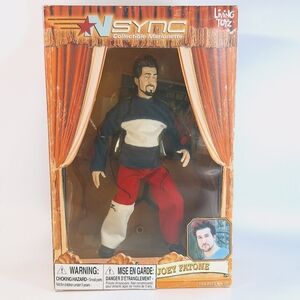 NIB 'N Sync Joey Fatone FULL SIZE NSync 2000 Collectible Marionette Living Toyz